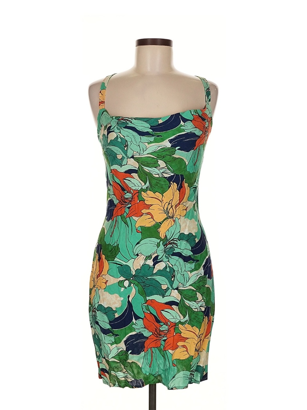 Never worn BAND OF THE FREE tropical floral print dress medium